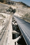 Mining Photo Stock Library - photo taken at top of stockpile conveyor looking back to open cut mine  ( Weight: 2  New Image: NO)