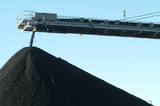Mining Photo Stock Library - moving conveyor loading coal onto stockpile ( Weight: 3  New Image: NO)