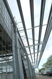 Mining Photo Stock Library - steel framework of building in construction adjacent to public road ( Weight: 5  New Image: NO)