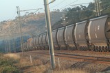 Mining Photo Stock Library - coal train carriages on track in mine site environment ( Weight: 3  New Image: NO)