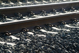 Mining Photo Stock Library - closeup of domestic rail track ( Weight: 1  New Image: NO)