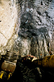 Mining Photo Stock Library - underground machinery jumbo arm drilling holes for mesh anchors ( Weight: 3  New Image: NO)