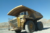 Mining Photo Stock Library - empty haul truck at the go line ( Weight: 5  New Image: NO)