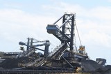Mining Photo Stock Library - reclaimers, loaders and conveyors with stockpiles of coal. ( Weight: 4  New Image: NO)