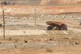 Mining Photo Stock Library - haul truck parked up at go line in open cut mine.   ( Weight: 1  New Image: NO)
