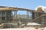 Mining Photo Stock Library - Multi level gold processing plant.  light vehicle in foreground to give scale on just how big this plant is.  great double page spread shot. ( Weight: 1  New Image: NO)