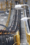 Mining Photo Stock Library - close up vertical shot of coal conveyor moving at wash plant in open cut coal mine. ( Weight: 1  New Image: NO)