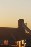 Mining Photo Stock Library - workers meeting at first light with coal wash plant and conveyors in background. ( Weight: 1  New Image: NO)