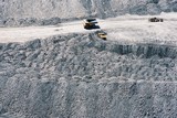Mining Photo Stock Library - Aerial photo of haul road at dump site in open cut coal mine. ( Weight: 1  New Image: NO)