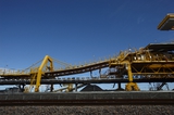 Mining Photo Stock Library - up close photo of coal shiploader. ( Weight: 1  New Image: NO)