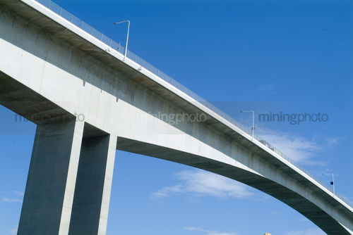 Clean generic shot of gateway bridge brisbane - Mining Photo Stock Library