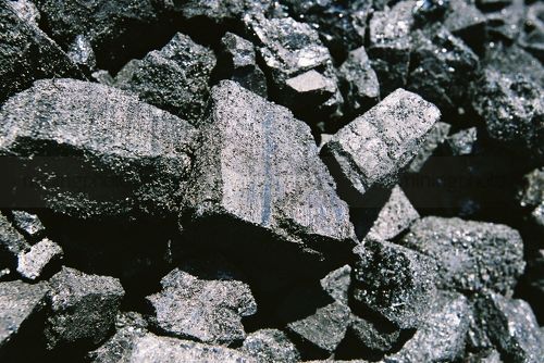 Close up detail photo of coal. - Mining Photo Stock Library