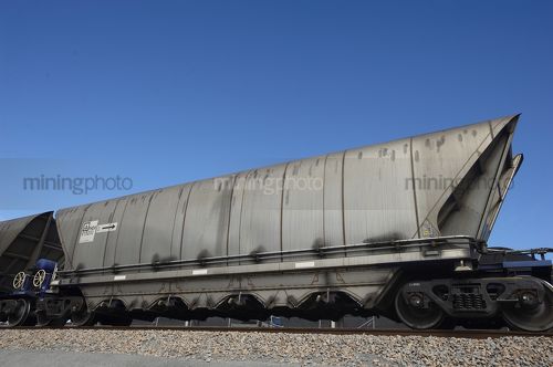 Full photo of a batgirl coal rail carriage - Mining Photo Stock Library