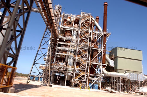 Process engineering plant  - Mining Photo Stock Library