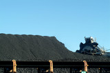 Mining Photo Stock Library - reclaimer working amongst stockpiled coal with conveyor in foreground ( Weight: 5  New Image: NO)