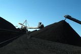 Mining Photo Stock Library - coal reclaimer and track conveyor loader working on coal stockpiles ( Weight: 3  New Image: NO)