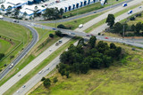 Mining Photo Stock Library - aerial of road bridge and freeway transport system ( Weight: 3  New Image: NO)