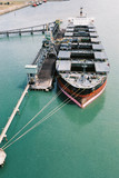 Mining Photo Stock Library - ship being loaded with coal at terminal ( Weight: 1  New Image: NO)