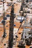 Mining Photo Stock Library - major refinery being constructed.   aerial shot ( Weight: 1  New Image: NO)
