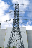 Mining Photo Stock Library - transformer tower with electricity cables at Power Station. ( Weight: 1  New Image: NO)