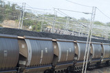 Mining Photo Stock Library - long coal train winding its way through rural countryside. ( Weight: 3  New Image: NO)