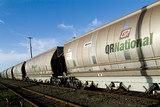 Mining Photo Stock Library - heavy rail coal train carriages at coal port. ( Weight: 2  New Image: NO)