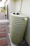 Mining Photo Stock Library - domestic rain water tank installed at residential house.  ( Weight: 1  New Image: NO)