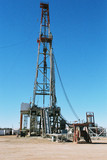 Mining Photo Stock Library - oil and gas drill rig derrick in the desert ( Weight: 2  New Image: NO)