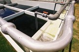 Mining Photo Stock Library - pipes on water treatment plant. ( Weight: 3  New Image: NO)
