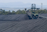 Mining Photo Stock Library - close up of coal stacker stockpiling. ( Weight: 5  New Image: NO)