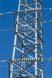 Mining Photo Stock Library - close up of part of an electricity tower ( Weight: 4  New Image: NO)