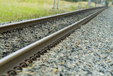 Mining Photo Stock Library - rail track close up.  shot at track level. ( Weight: 5  New Image: NO)
