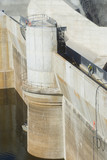 Mining Photo Stock Library - concrete dam wall shot close up from the air. ( Weight: 3  New Image: NO)