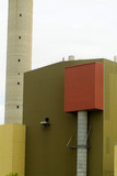 Mining Photo Stock Library - smokestack and power station ( Weight: 5  New Image: NO)
