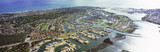 Mining Photo Stock Library - aerial shot of residential subdivsion showing canals, marina, house lots, roads and bridges. ( Weight: 4  New Image: NO)