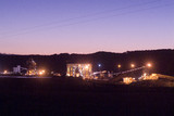Mining Photo Stock Library - dusk image of large coal wash plant facility. ( Weight: 4  New Image: NO)