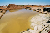 Mining Photo Stock Library - warter dam on remote mine site. ( Weight: 4  New Image: NO)