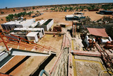 Mining Photo Stock Library - view of drill rig site from derrick ( Weight: 5  New Image: NO)