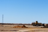 Mining Photo Stock Library - loader clearing on remote mine site ( Weight: 5  New Image: NO)
