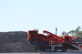 Mining Photo Stock Library - mobile coal conveyor loader ( Weight: 5  New Image: NO)