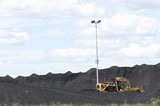Mining Photo Stock Library - coal stockpile with dozer ( Weight: 5  New Image: NO)