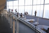 Mining Photo Stock Library - people at airport looking out lage windows.  generic shot with no people in focus ( Weight: 1  New Image: NO)