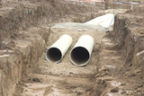 Mining Photo Stock Library - Culverts drainage water ( Weight: 1  New Image: NO)