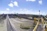 Mining Photo Stock Library - coal terminal with reclaimers in the background. ( Weight: 1  New Image: NO)