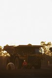 Mining Photo Stock Library - haul truck drivers walking towards their truck for their shift at mine site. ( Weight: 1  New Image: NO)