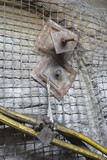 Mining Photo Stock Library - close up photo of safety mesh in underground coal mine. ( Weight: 1  New Image: NO)